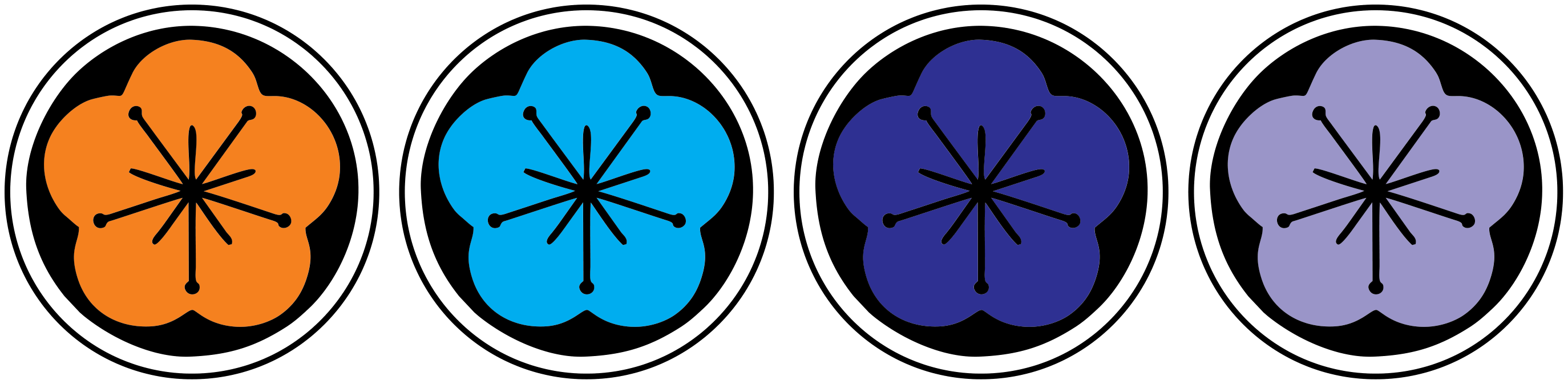 Flores de graduação — Níveis intermediários